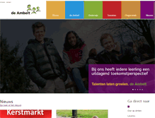 Tablet Screenshot of ambelt.nl
